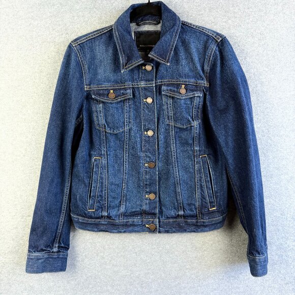 Banana Republic Jackets & Blazers - Banana Republic Classic Dark Wash Denim Jacket – Women’s Size M